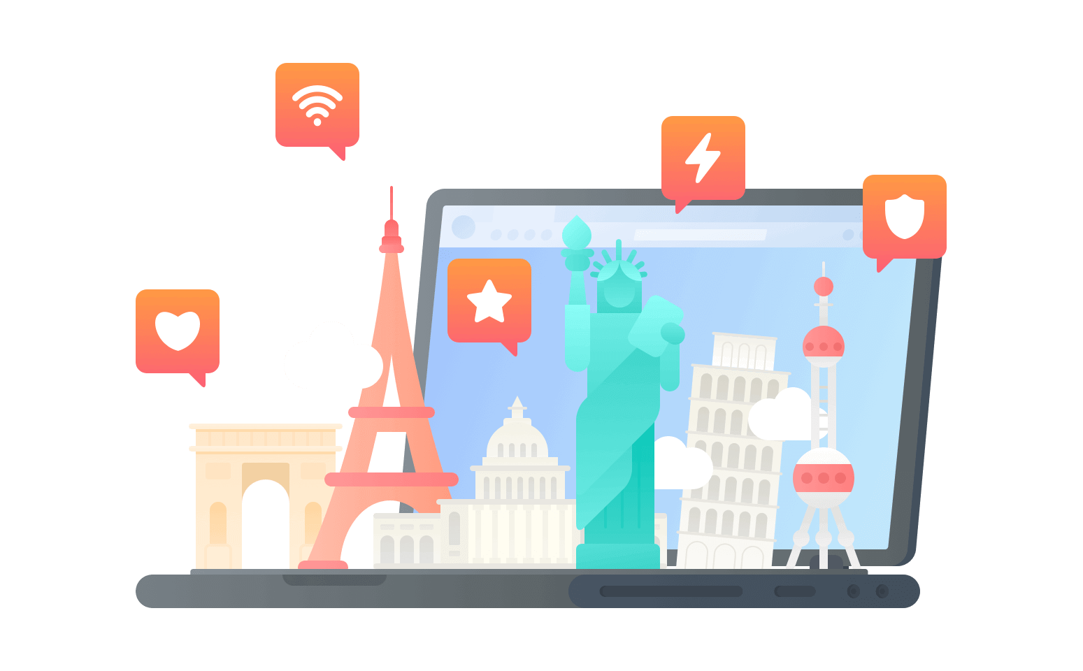 在乌拉圭连接到中国的代理 - 返华VPN